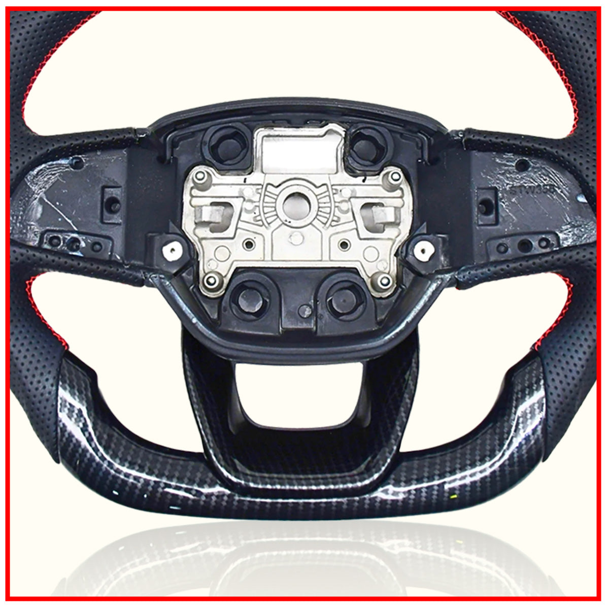 Carbon Copy Steering Wheel for Scorpio-N