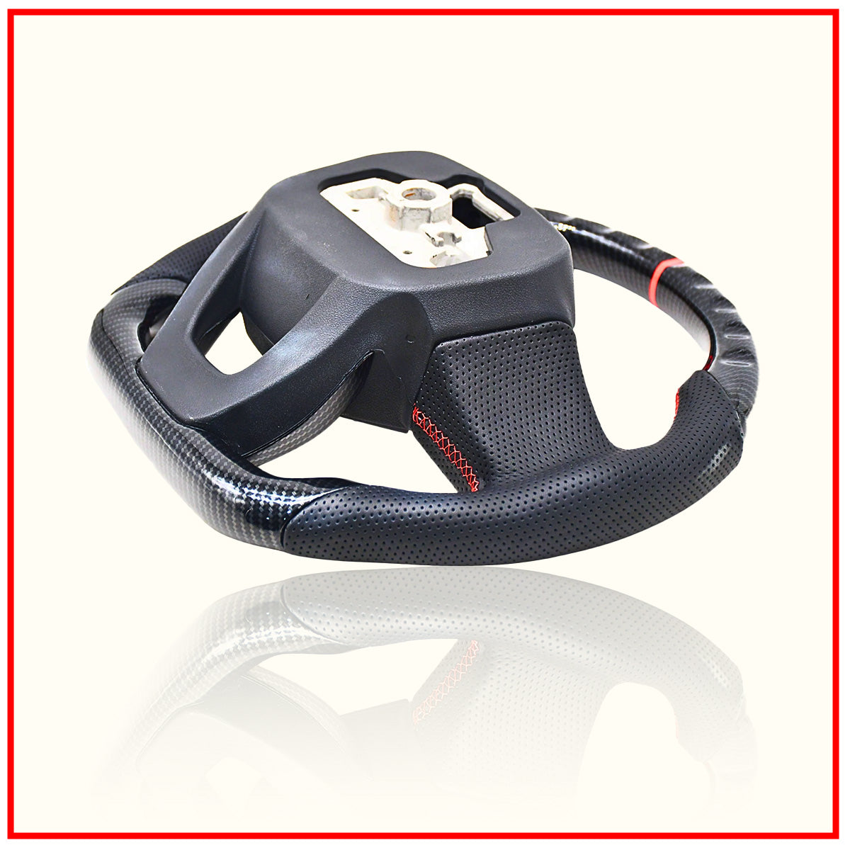 Carbon Copy Steering Wheel for Thar Roxx