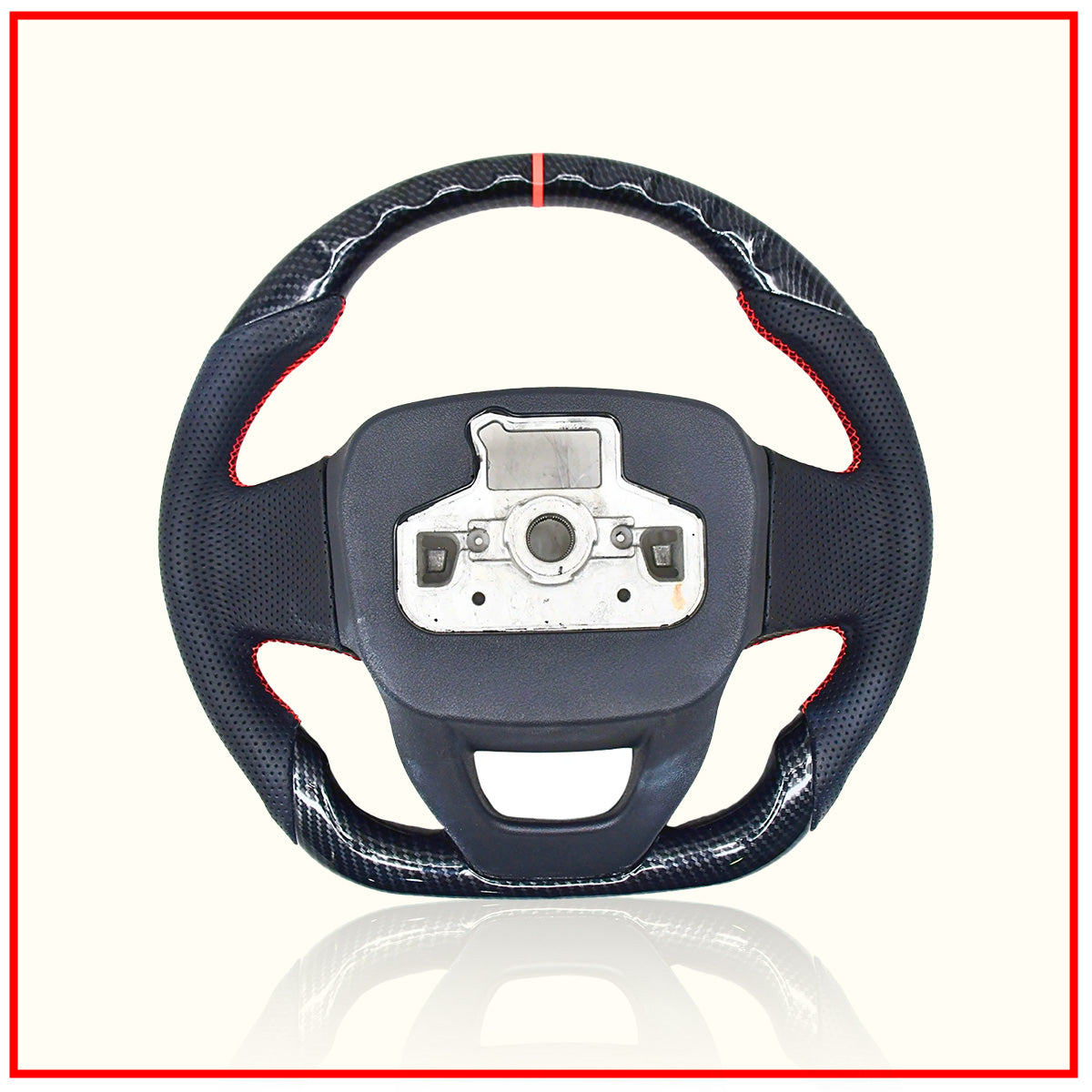 Carbon Copy Steering Wheel for Thar Roxx