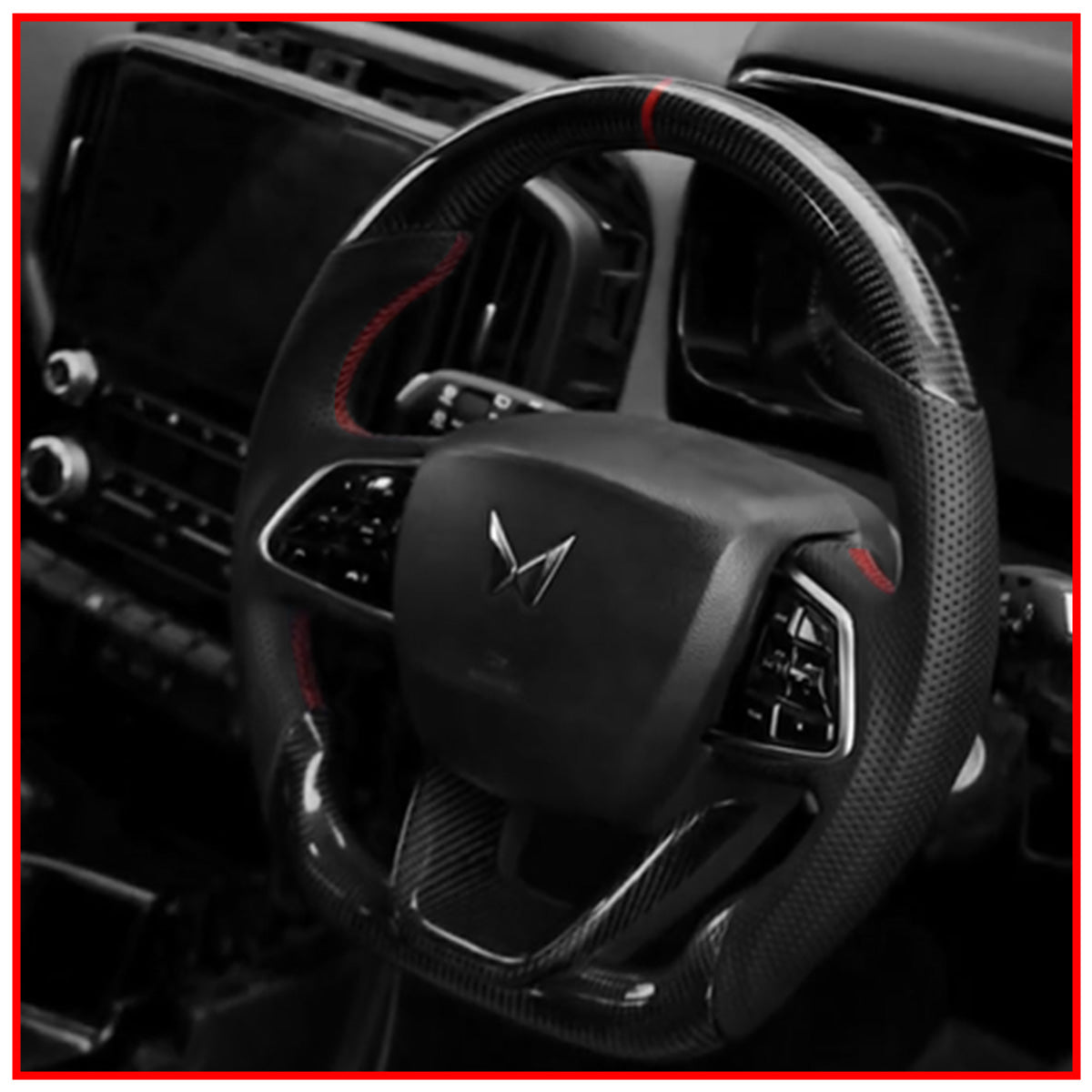 Carbon Copy Steering Wheel for XUV 700