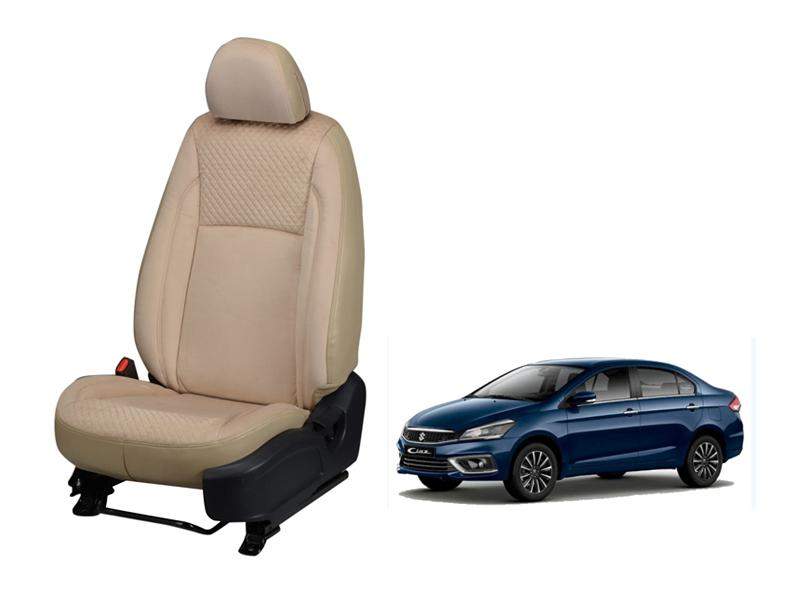 Maruti Suzuki Ciaz Velvet SERIES 3D CUSTOM ART LEATHER CAR SEAT COVERS