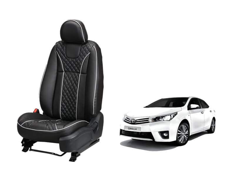 Toyota Corolla Altis MOON SERIES 3D CUSTOM ART LEATHER CAR SEAT COVERS