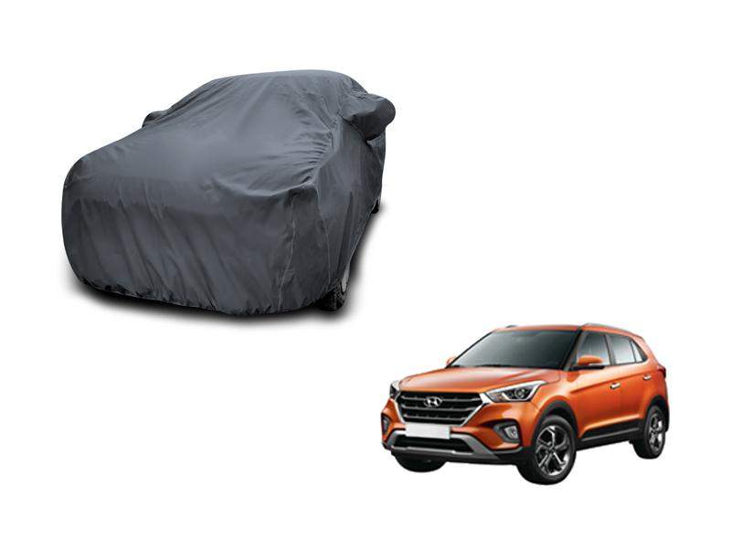 Hyundai Creta 2018 American Grey Car Body Cover