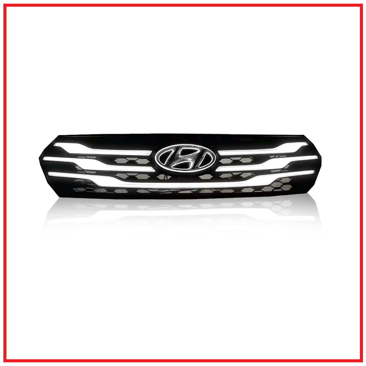Creta 2016 Front Grill With LED Light