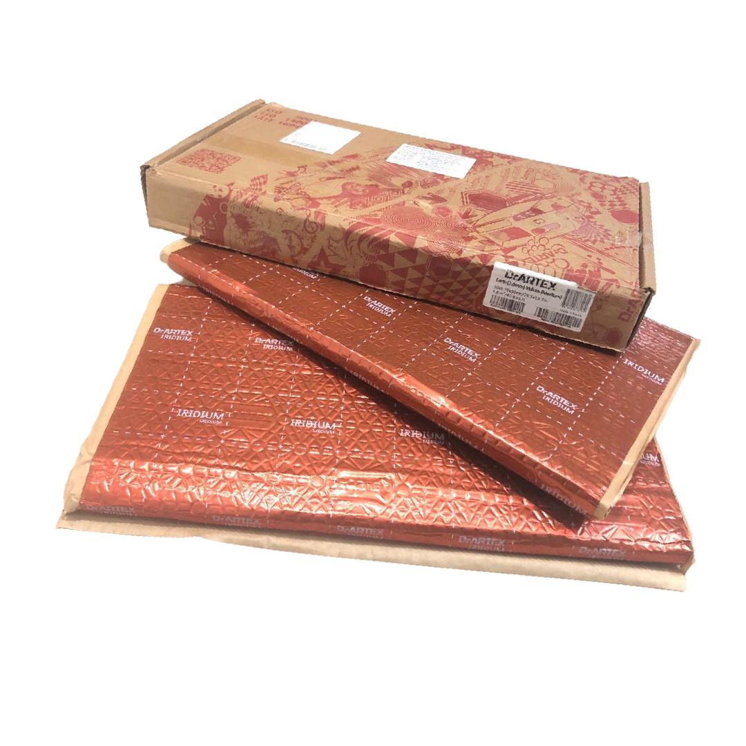 DrARTEX Iridium - Car Damping Sheets (2.0mm, 10sheets)