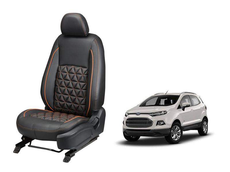 Ford EcoSport Nappa Leather Seat Cover in Diamond-Cut Series