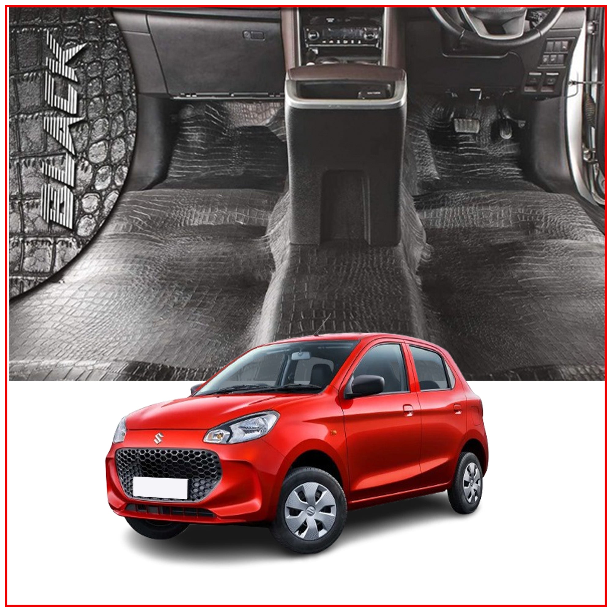 Floor Lamination For Alto 22 | Carpet Roll | PU Sheet With Anti-Skid Texture