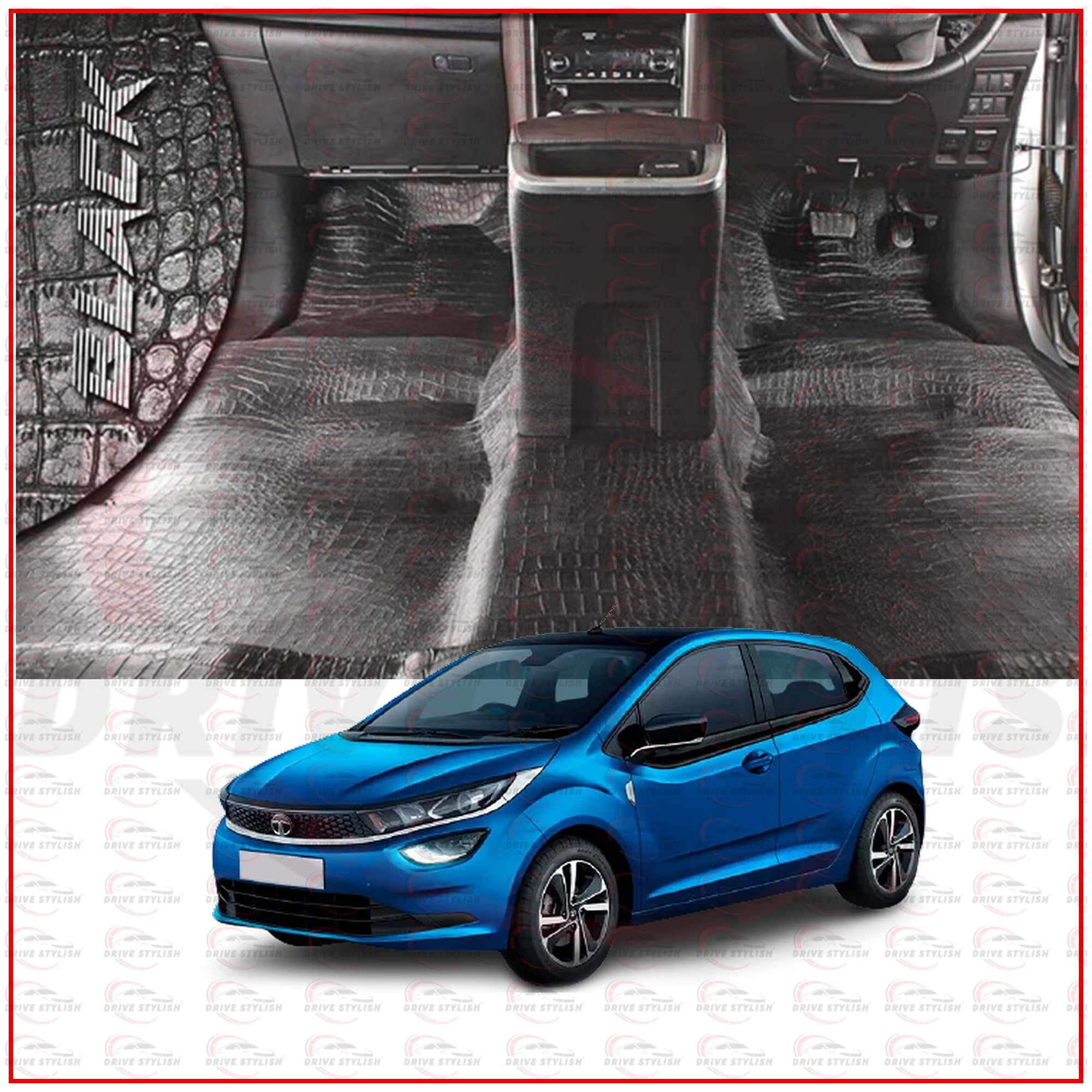 Floor Lamination For Altroz | Carpet Roll | PU Sheet With Anti-Skid Texture