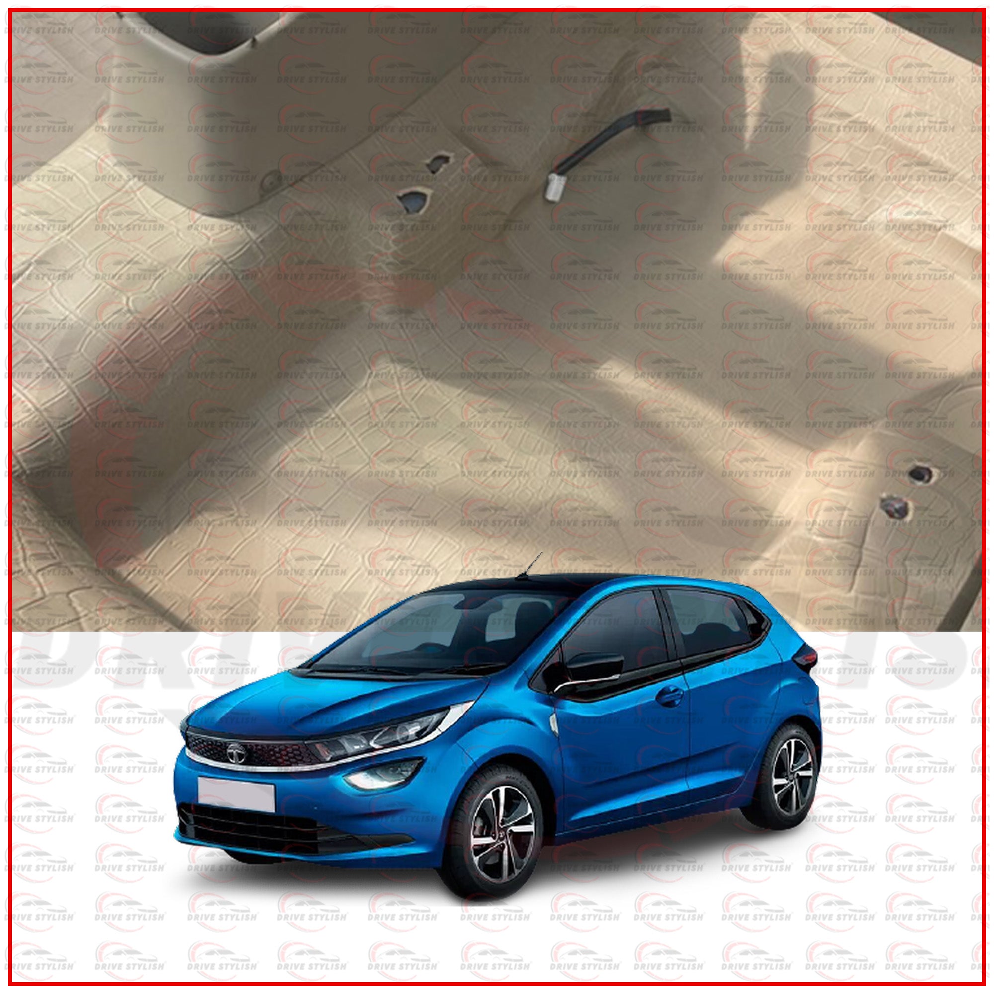 Floor Lamination For Altroz | Carpet Roll | PU Sheet With Anti-Skid Texture