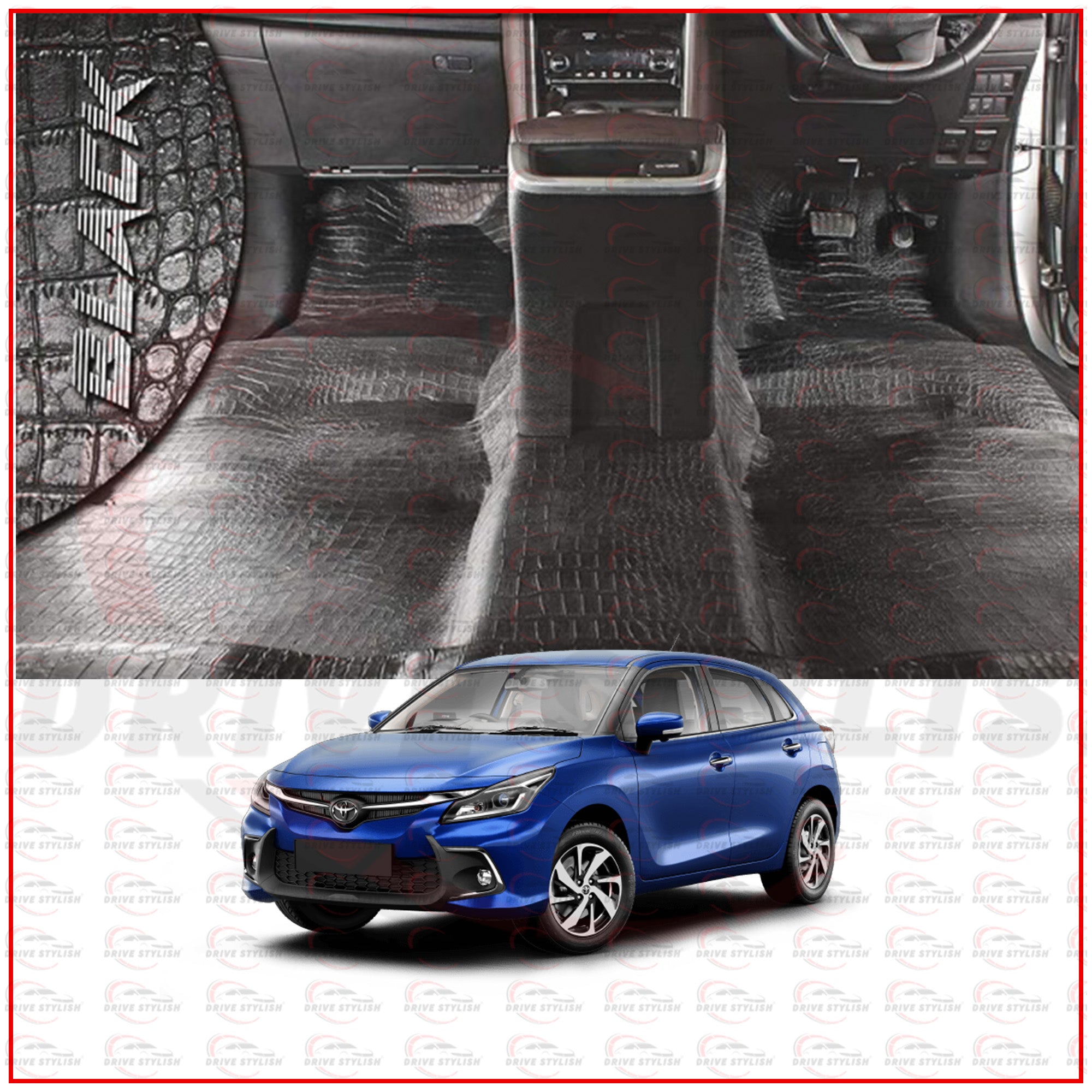 Floor Lamination For Glanza | Carpet Roll | PU Sheet With Anti-Skid Texture