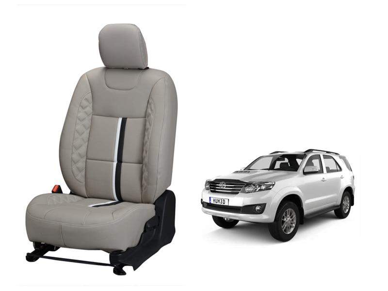 Toyota Fortuner 2012 Trace Series 3D Custom Nappa Leather Car Seat Covers