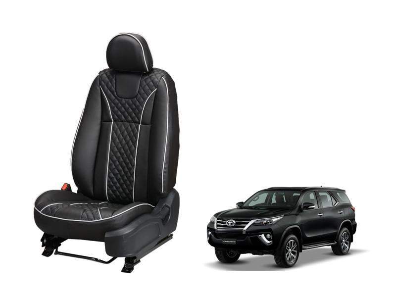 Toyota Fortuner-2016 MOON SERIES 3D CUSTOM ART LEATHER CAR SEAT COVERS