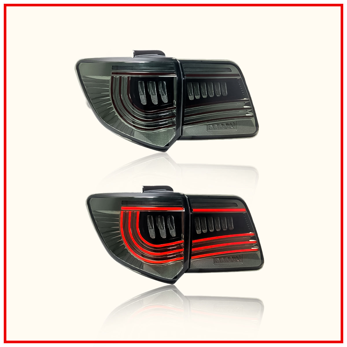 Fortuner 2012–2015 Dodge-Style LED Taillights