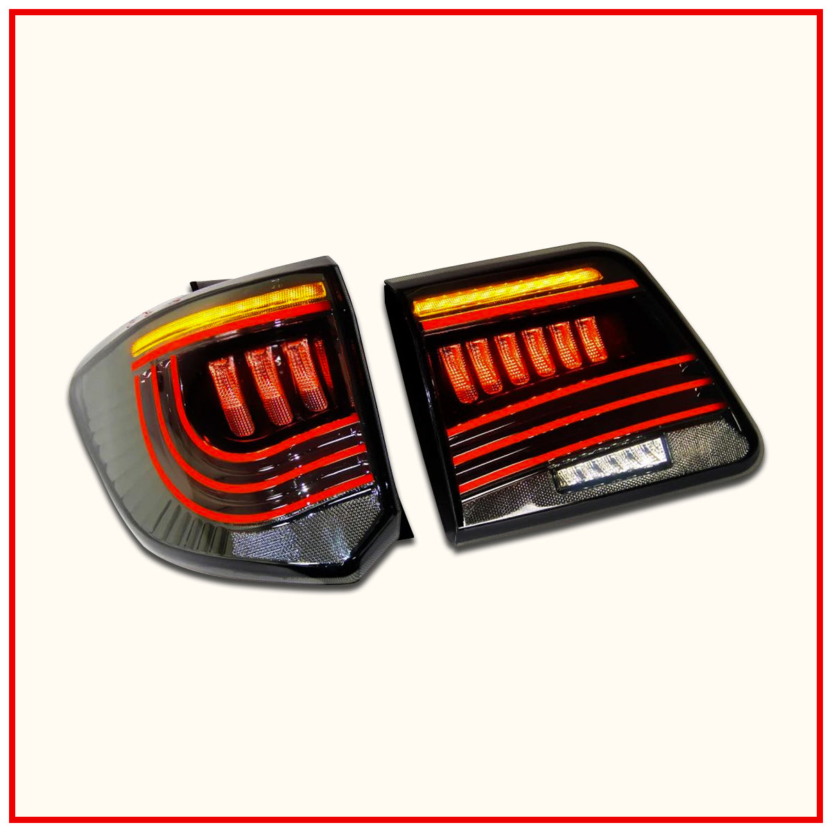 Fortuner 2012–2015 Dodge-Style LED Taillights