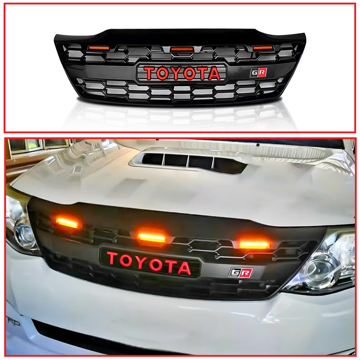 Fortuner 2012 front Grille GR sports Design14