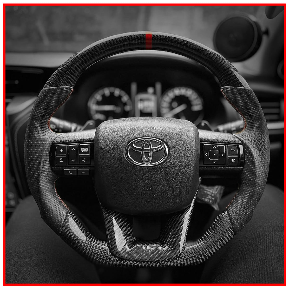 Fortuner Real Carbon Steering Wheel