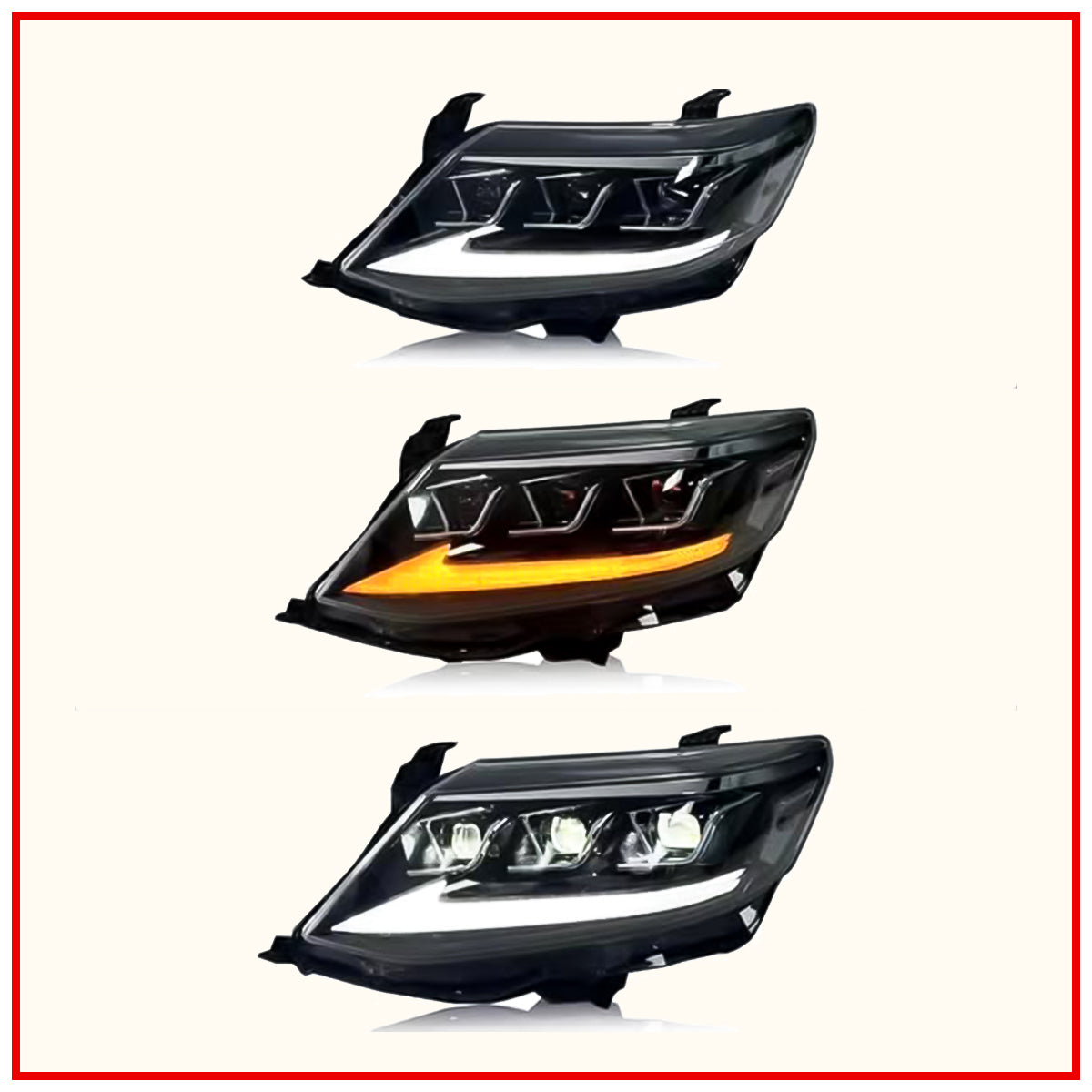Fortuner Type 2 Lexus Headlight