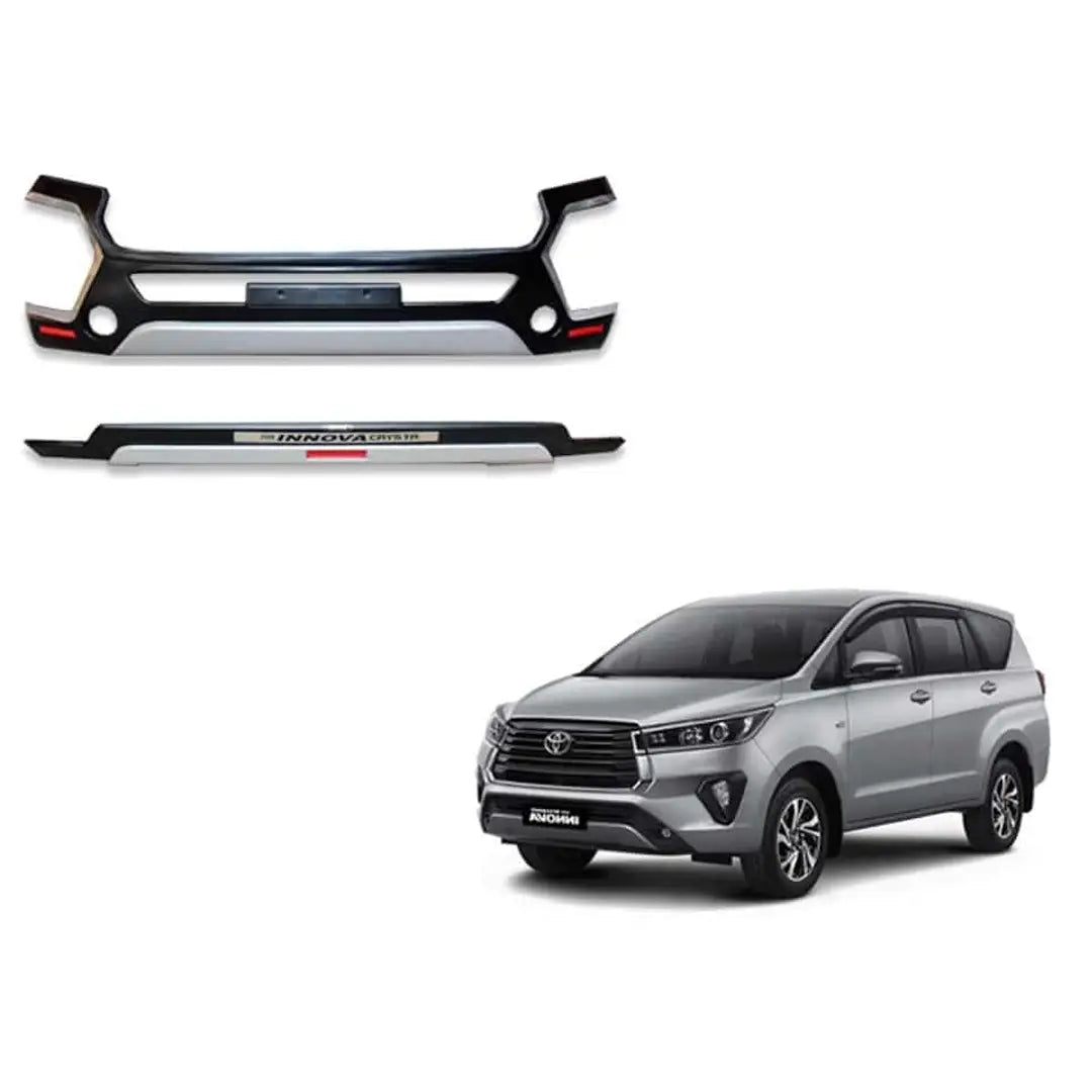 Front and Rear Bumper Protection for Toyota Innova Crysta 2021