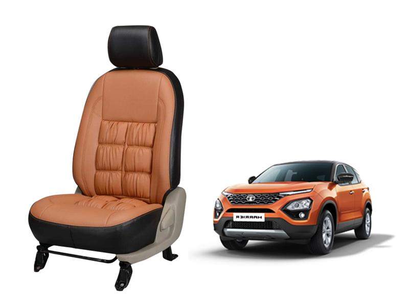 Tata Harrier Comfort Series 3D Custom Stallion Leather Car Seat Covers