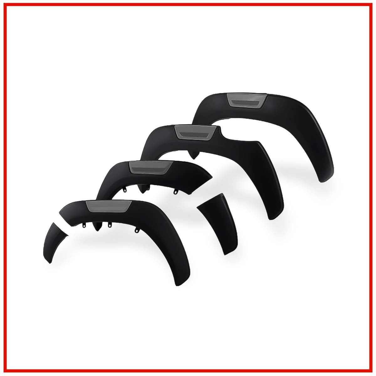 Hilux Wheel Arch Cladding