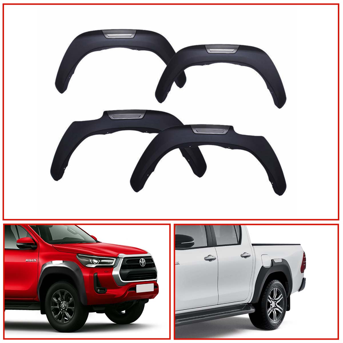 Hilux Wheel Arch Cladding