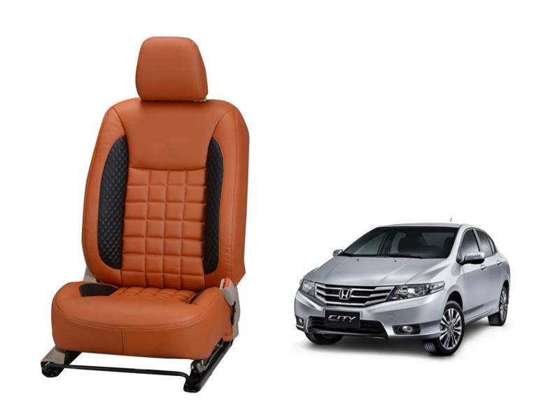 Honda City i-VTEC (2010) Nappa Leather Seat Cover - Prizm Design