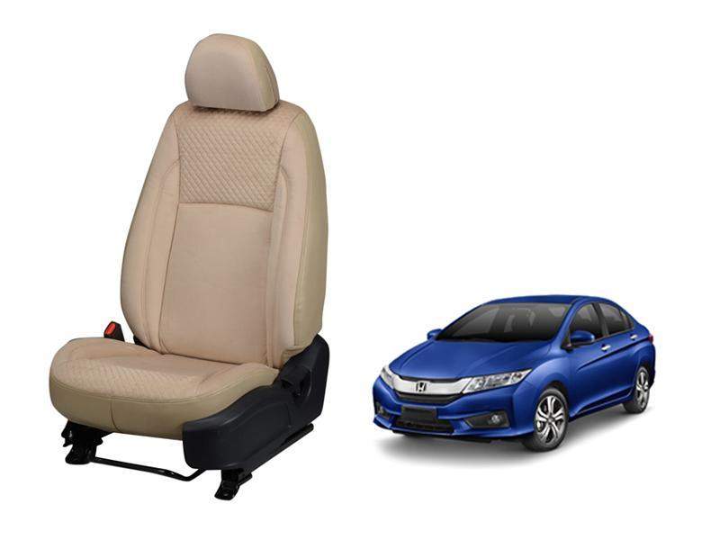 Honda City (2014) Full Bucket Seat Cover - Velvet Series