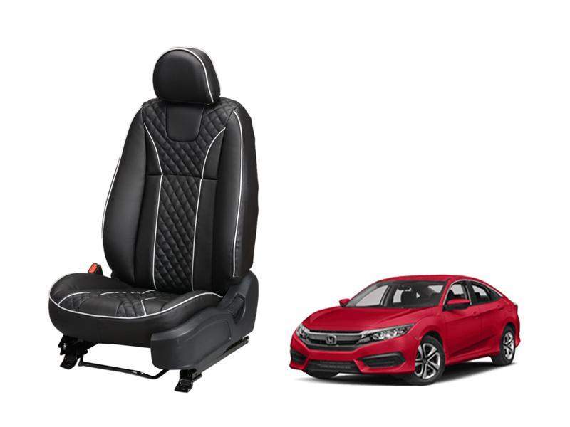 Honda City (2020) Art Leather Seat Cover - Moon Design