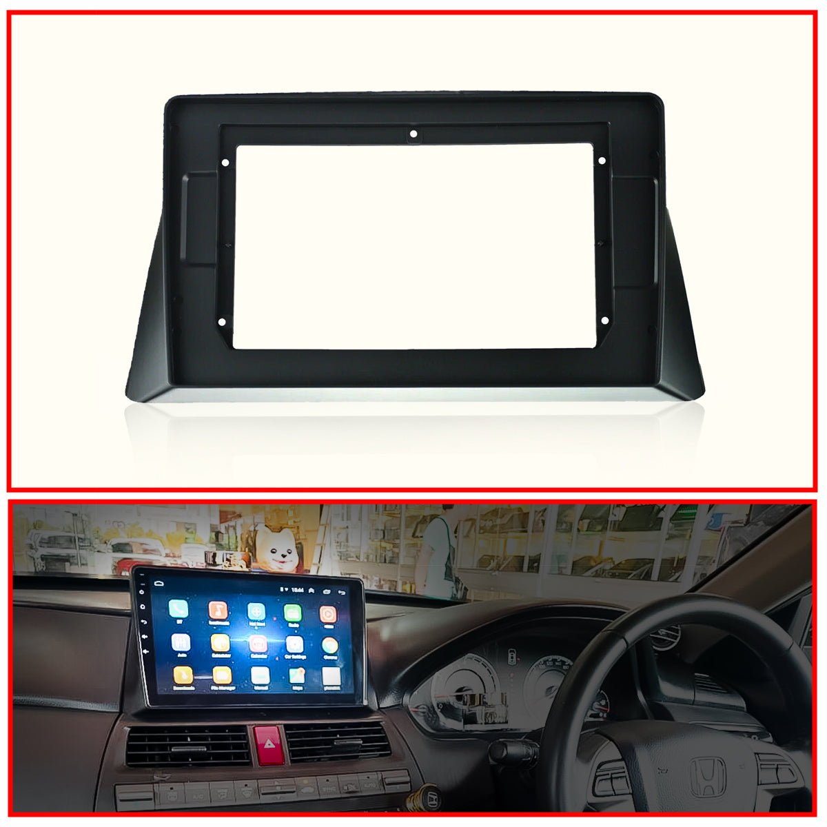 Honda Accord Stereo Frame 9 Inch With Canbus