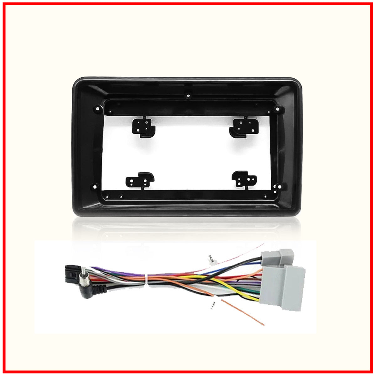 Honda Amaze 2012-2016 android stereo frame 9 inch With Socket and Canbus