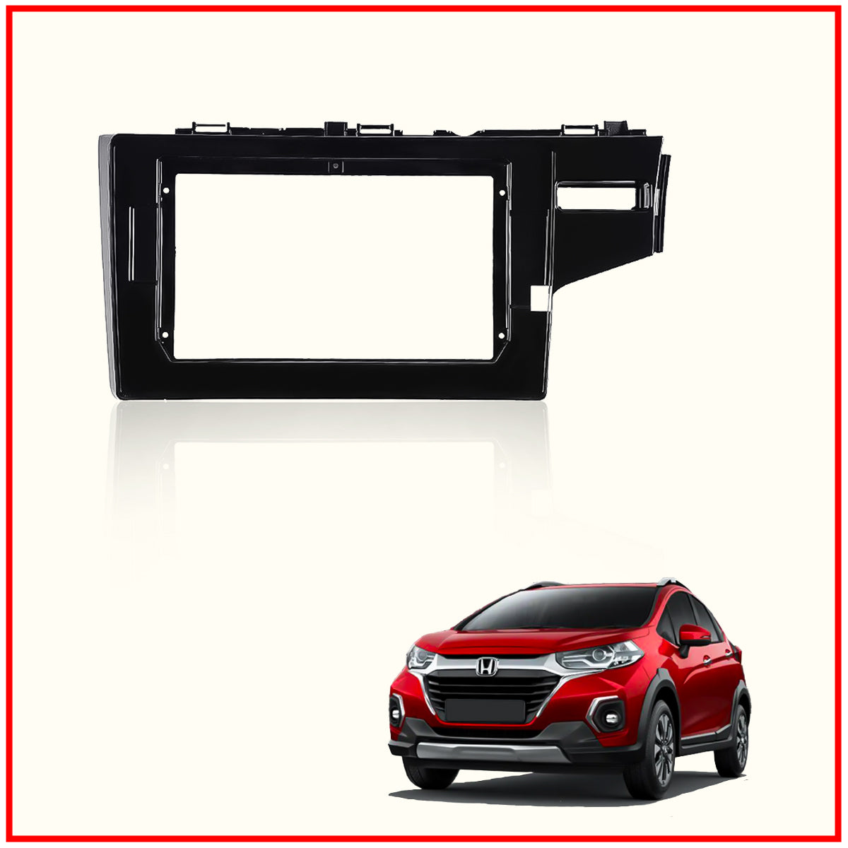 Honda WR-V Stereo Frame 9 Inch With Socket and Canbus