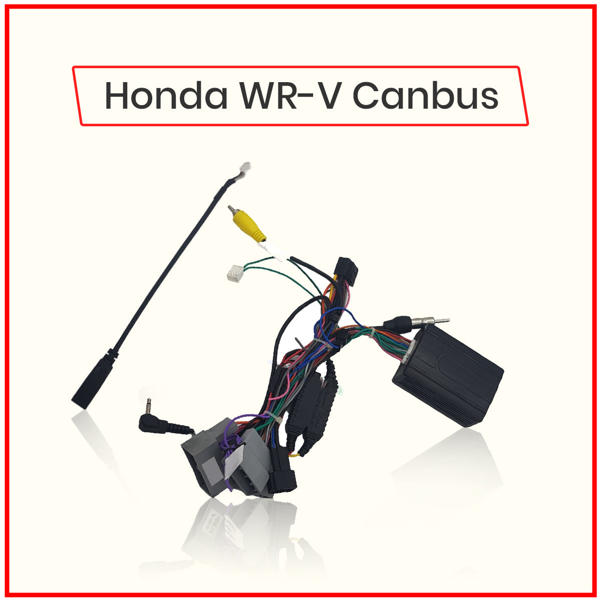 Honda WR-V Stereo Frame 9 Inch With Socket and Canbus