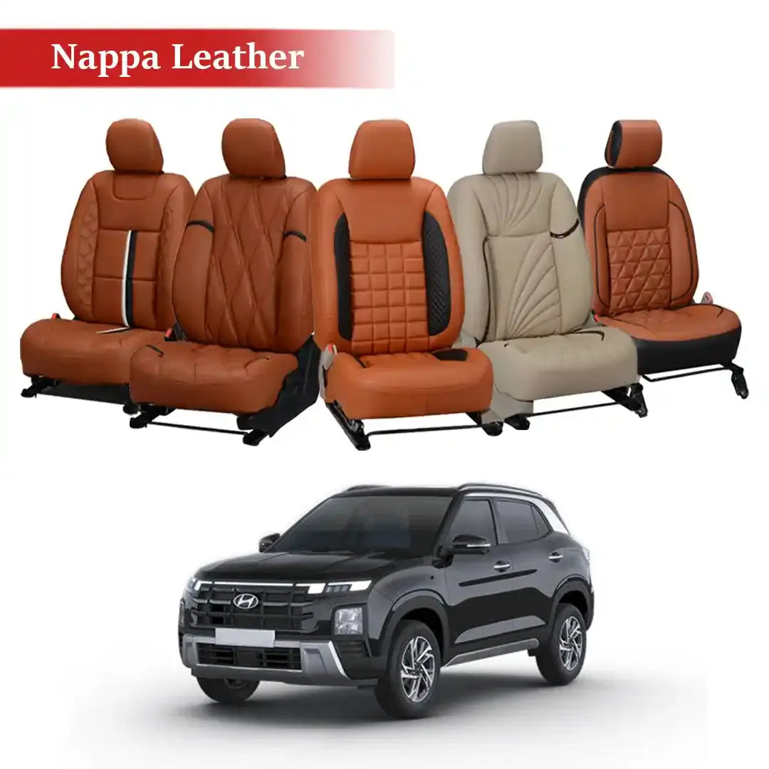 Hyundai Creta (2024) Neoprene or NAPPA Leather Seat Cover