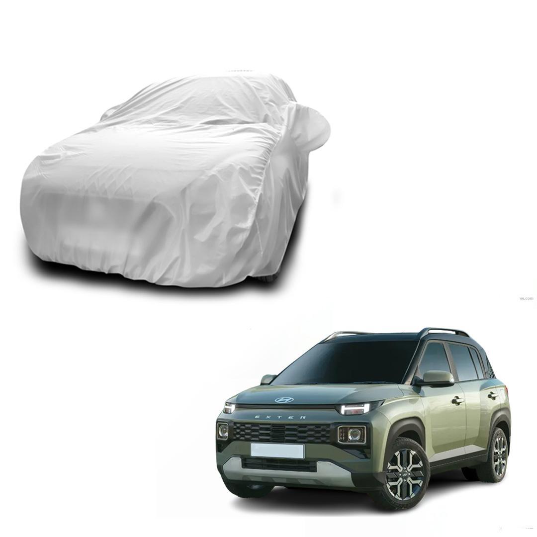 Hyundai Exter Body Cover - Silver Color