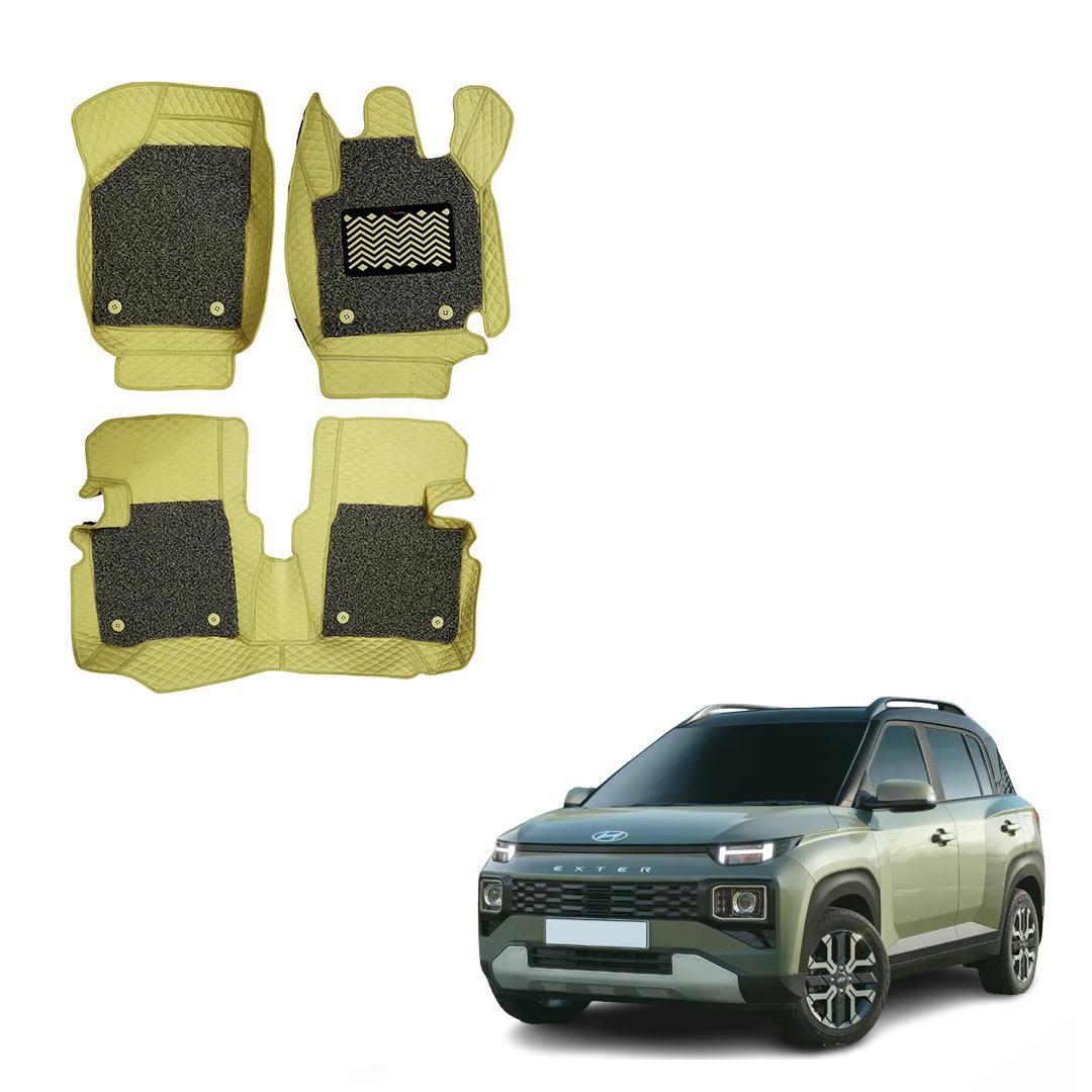 Hyundai Exter Premium 7D Car Mats - in 8 Color Options