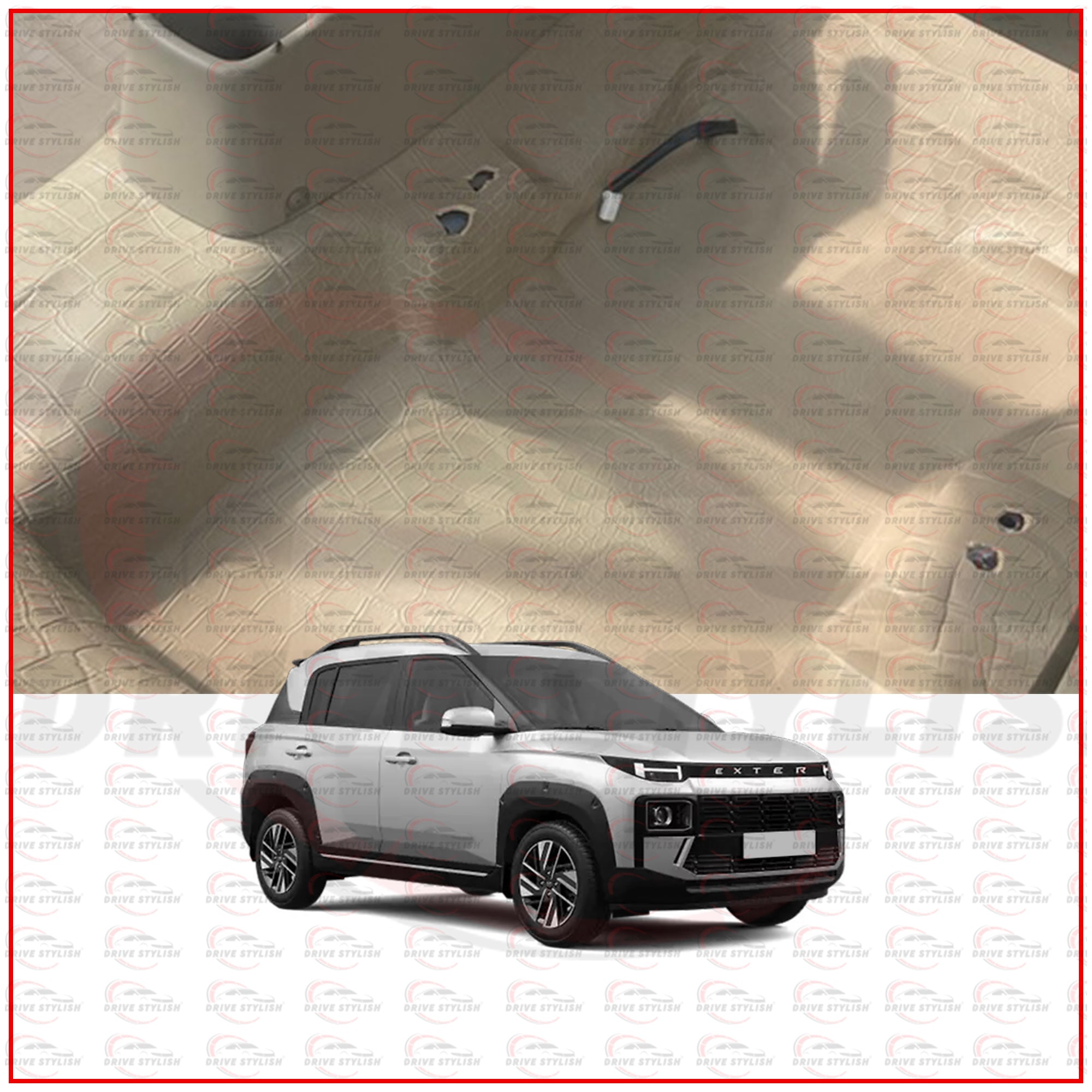 Car Flooring Lamination for the Hyundai Exter