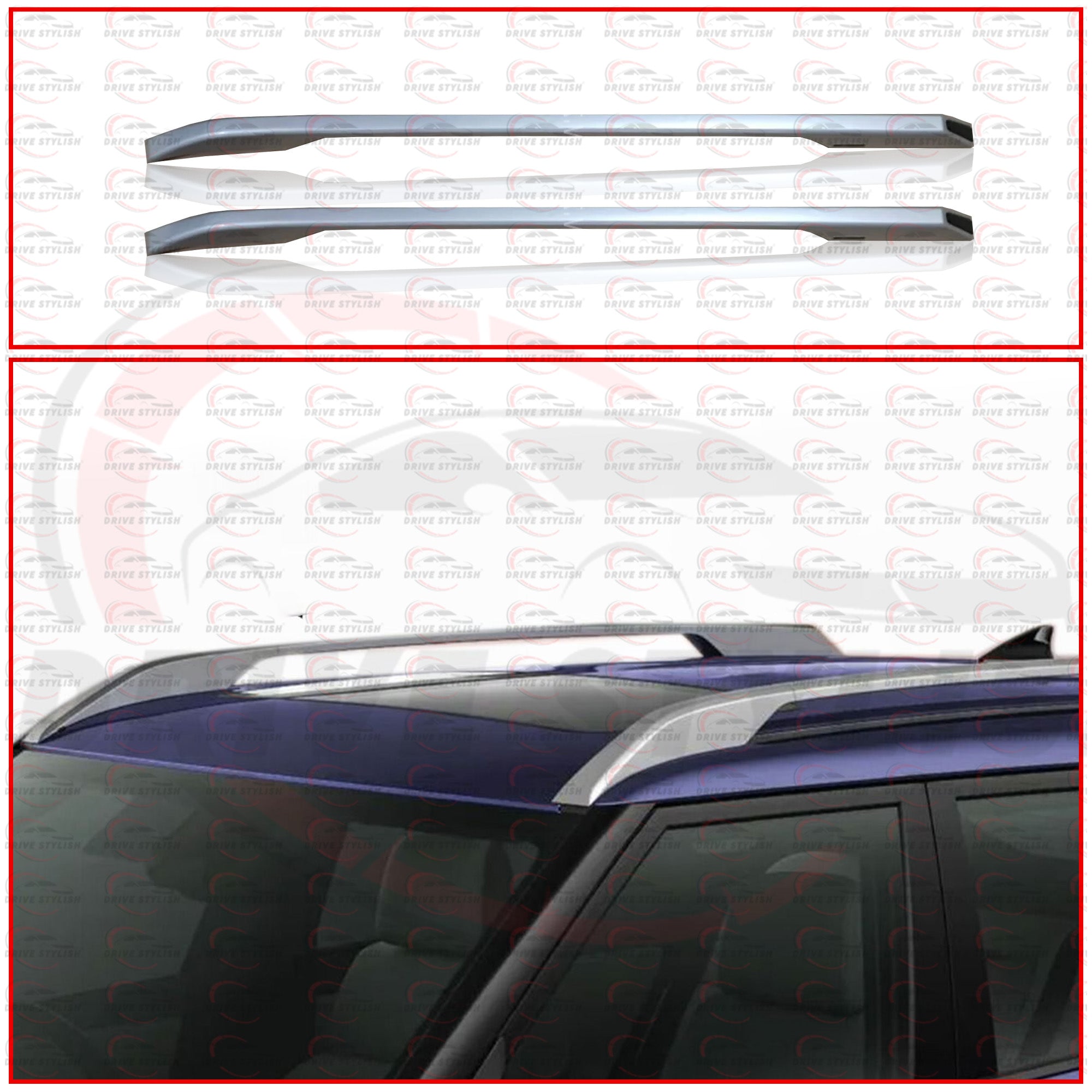 Hyundai Venue 2025 Roof Rails || Silver ABS