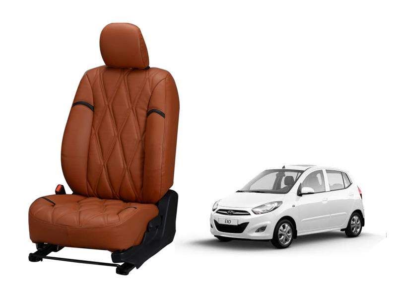 Hyundai i10 Nappa Leather Seat Cover - Kite Design