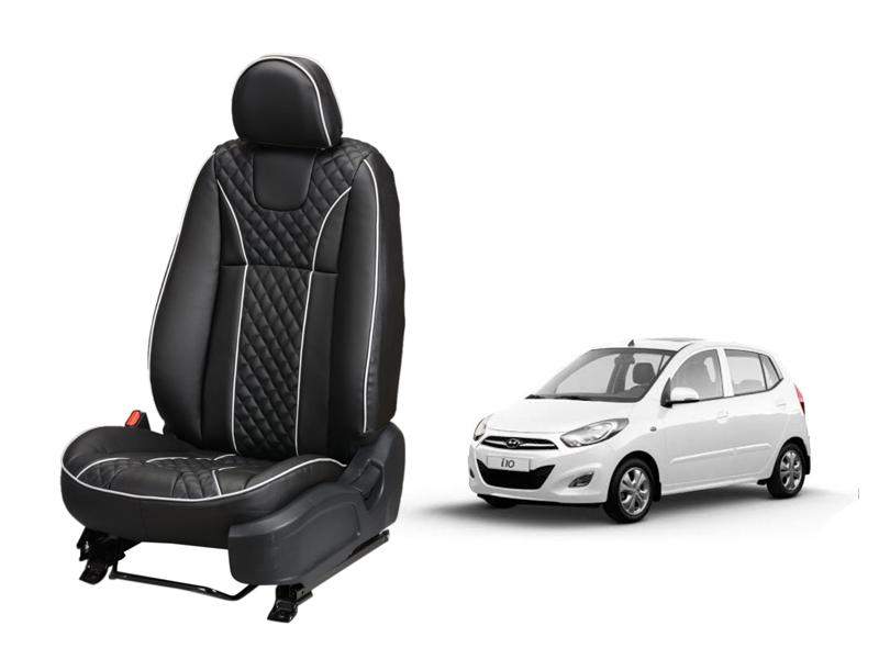 Hyundai i10 Art Leather Seat Cover Moon Design1