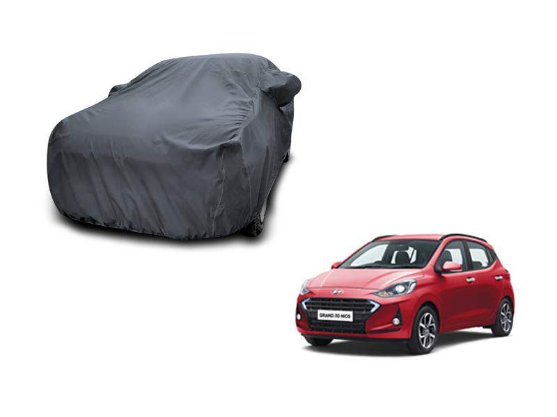 Hyundai Grand I-10 Nios American Grey Car Body Cover
