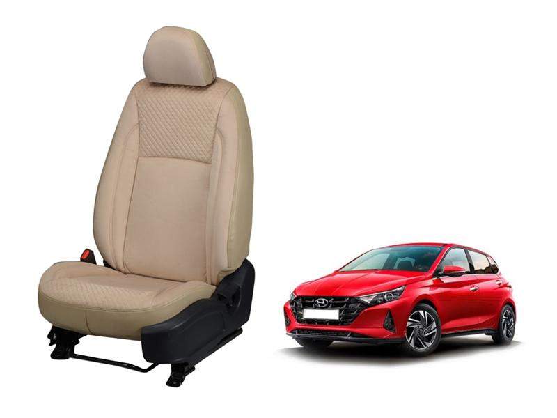 Hyundai i-20 (2020) Full Bucket Seat Cover - Velvet Series