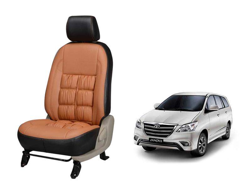 Toyota Innova Comfort Series 3D Custom Stallion Leather Car Seat Covers