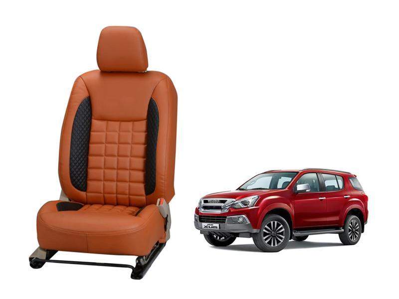 Isuzu MU-X Nappa Leather Seat Cover - Prizm Design