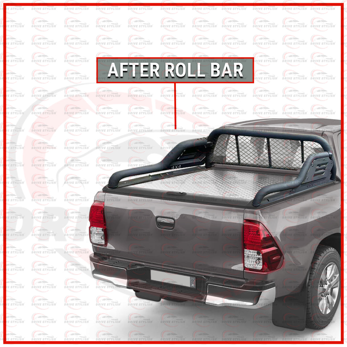 Isuzu D-Max Roll Bar Metal- Drivestylish Free Shipping