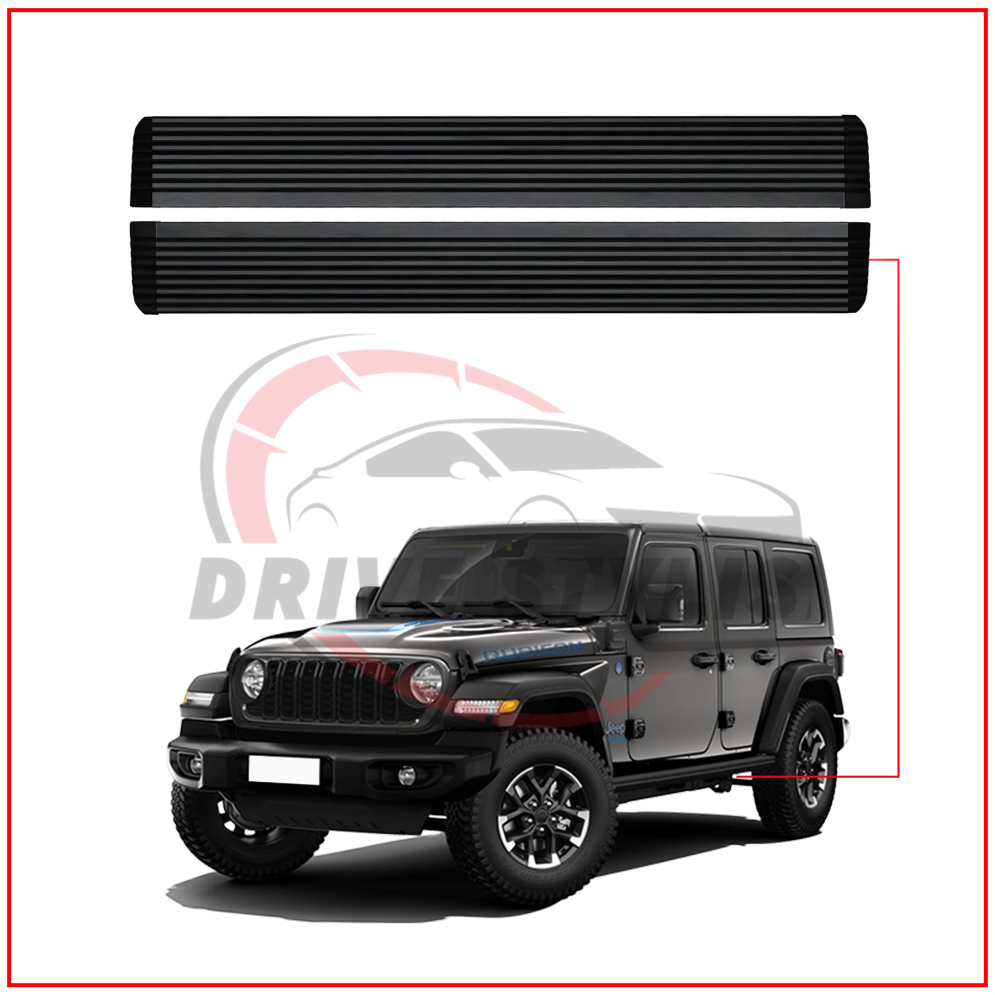 Jeep Wrangler Automatic Side Stepper (Door Side e-Step)