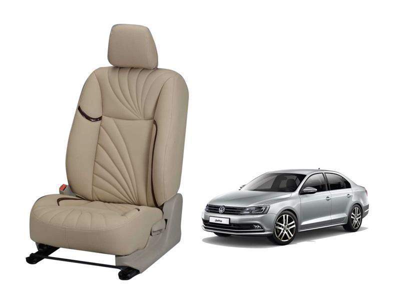 Volkswagen Jetta Dove Series 3D Custom Nappa Leather Car Seat Covers