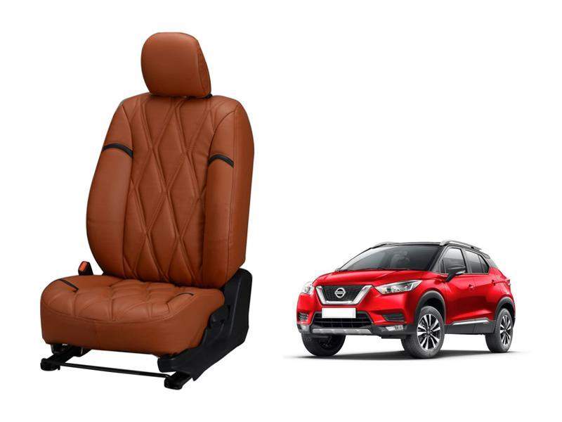 Nissan Kicks Kite Series 3D Custom Nappa Leather Car Seat Covers