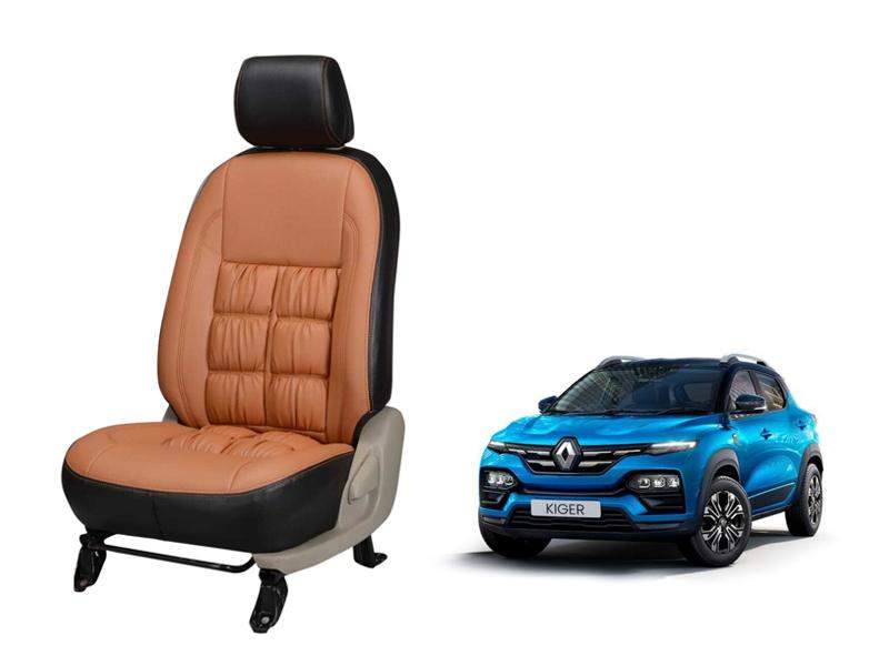 Renault Kiger Comfort Series 3D Custom Stallion Leather Car Seat Covers