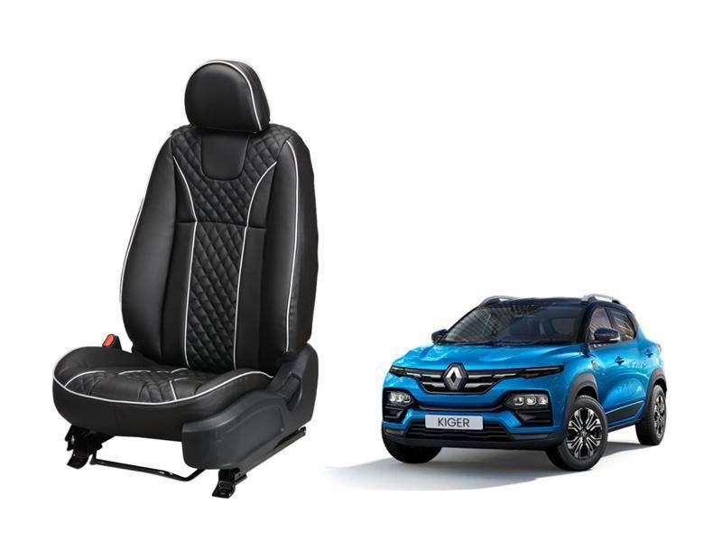 Renault Kiger MOON SERIES 3D CUSTOM ART LEATHER CAR SEAT COVERS
