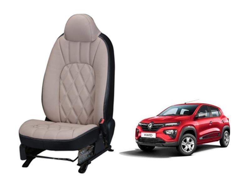 Renault Kwid Threading SERIES 3D CUSTOM ART LEATHER CAR SEAT COVERS